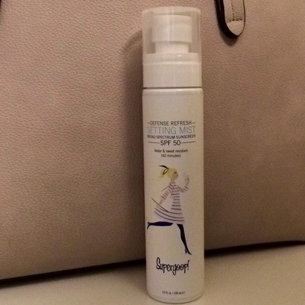 Supergoop defense refresh setting mist (spf 50)